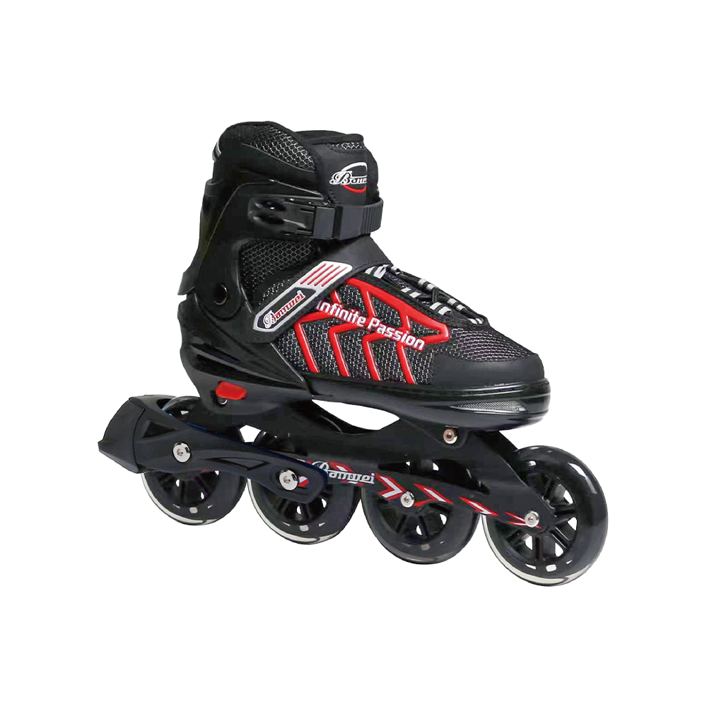 BW-128 PU বিগ হুইল ইনলাইন স্কেট