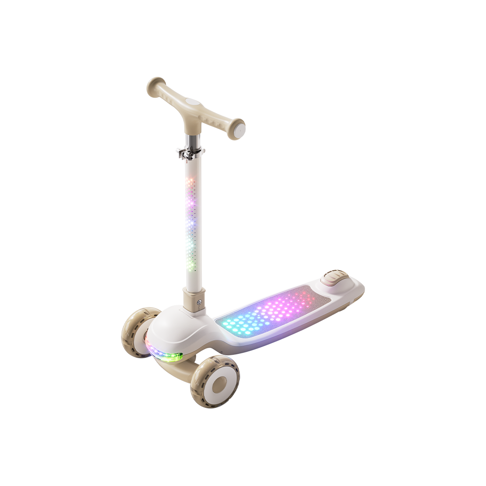 FL-860 LED লাইট চিলড্রেন স্কুটার